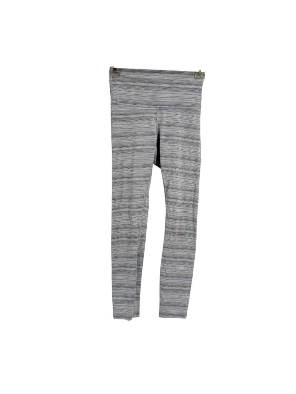 Lululemon High Times Pant Luxtreme in Cyber Stripe White Silver Fox Size 4